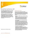 Microsoft SharePoint : Datasheet