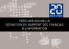 Le rapport des francais à l'information
