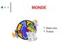 MONDE 1