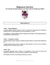Règlement intérieur de l'AIUS