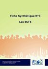 FAGE - Fiche Europe n°3 - ECTS