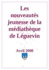 Catalogue de nouveautés jeunesse 2008