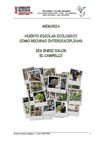 Memoria huerto escolar