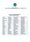 Statuts de l'association A Rinascita
