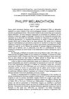 Grands penseurs en éducation- Philipp Melanchthon