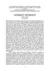 Grands penseurs en éducation- Herbert Spencer