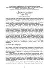 Grands penseurs en éducation- Léon Tolstoï