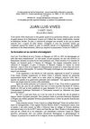 Grands penseurs en éducation- Juan Luis Vives