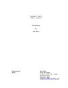PANDORA'S COURT, Howell Justice (SCREENPLAY)