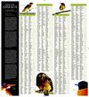 Oiseaux entre les PN de Loango et Moukalaba - 2007