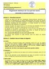 Règlement intérieur Accueil de Loisirs Le Cellier 2008-2009