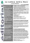 La Lettre Infos Parc n° 27