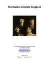 The Beatles Complete Songbook (Sheet Music - Guitar)