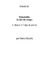 Retour à l'âge de pierre