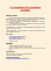 6ème - La répartition de la population mondiale - cours - présentation
