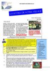 Lettre du Village n°1 Mai 2008