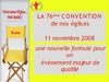 Présentation de la Convention 2008