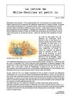 La lettre de Mille-feuilles et petit lu : avril 2006