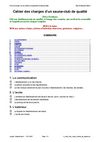 Cahier des charges d'un club libertin de qualité
