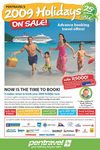 Pentravel's 2009 Holidays ON SALE!