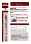 Boletín nº2 novedades 2008