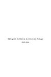 Bibliografia de história da ciência em Portugal