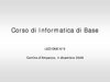 Lezione di Informatica n°3 - Word