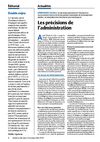 Démocratie sociale : les précisions de l'administration