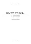 Le « TEN O’CLOCK » DE M. WHISTLER