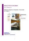 Biblioteca Informa nº 99 (17 diciembre 2008). Biblioteca Hypatia de Alejandría UZ