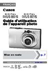 CANON IXUS 80I - Guide d'utilisation