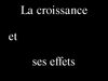 3ème - La croissance et ses effets - PPWT - I.A.