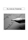 La voix de l'écriture