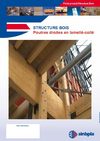 Sinbpla - Structure Bois - poutres droites lamellé collé