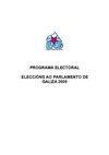 Programa electoral BNG Galiza 2009
