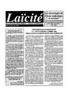 Laïcité Vol 15 no 2 (1995)