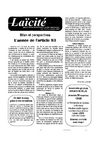Laïcité Vol 17 no 2 (1997)