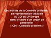 Du théâtre au CDI du LP Europe...