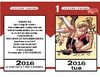 2016 Numéro 1, zine mensuel de BD.