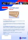Contreplaqué Rainuré