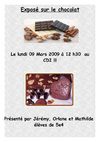 Exposé sur le chocolat