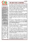 Journal de la CFDT de Clichy - été 2008