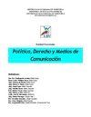 POLÍTICA, DERECHO Y MEDIOS DE COMUNICACIÓN
