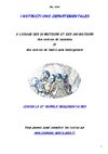 Encadrement Loisirs et centre Vacances Instruction DDJS2006