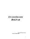 Rosario Araujo José. Un sueño con Bolívar