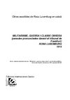 Rosa Luxemburg: Militarisme, guerra i classe obrera