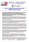 Prise en charge frais de transport domicile lieu de travail