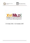 Brochure XVI Master in International and Local Development Stoà