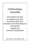 L'informatique accessible adapté aux personnes handicapées