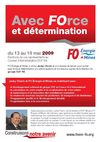 Élection Administrateur EDF SA - Profession de Foi - Jacky CHORIN - FO Énergie et Mines